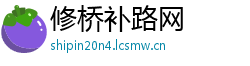 修桥补路网